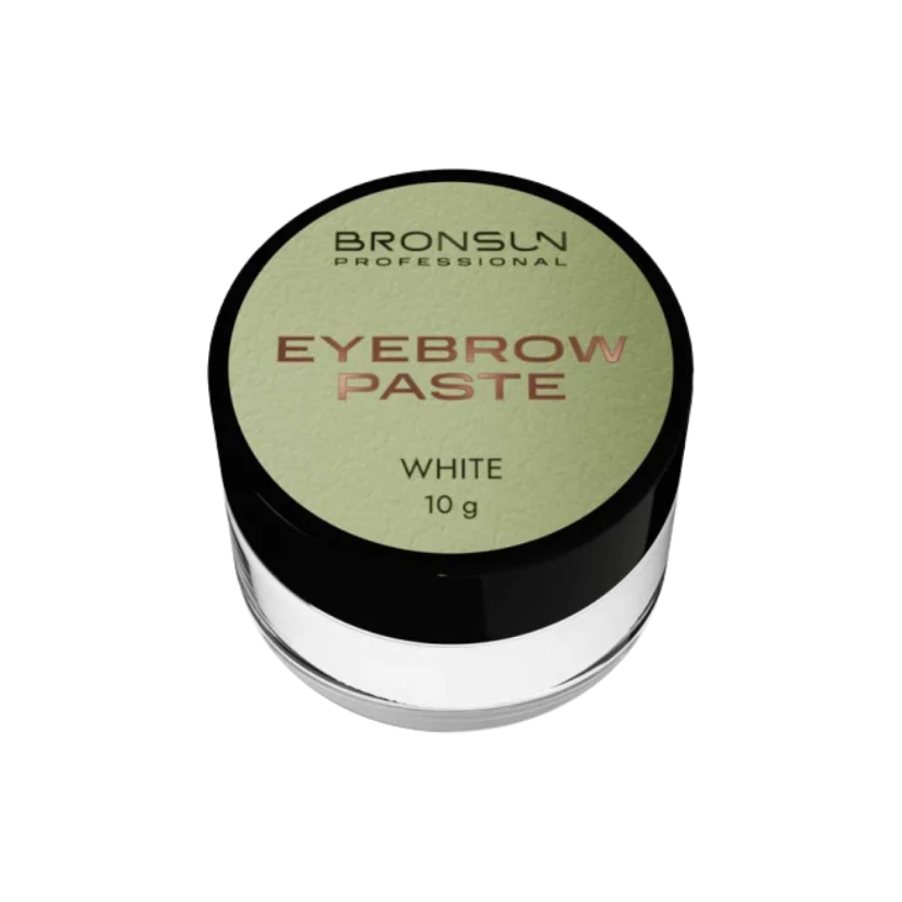 Bronsun – Eyebrow Paste Blanc (10g) - Brow.X Professionnel