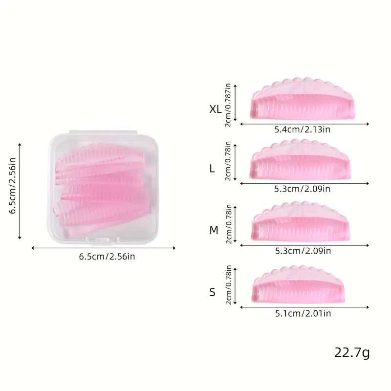 Brow.X Pro - Pads Rehaussement de Cils (4 Paires) - Brow.X Professionnel