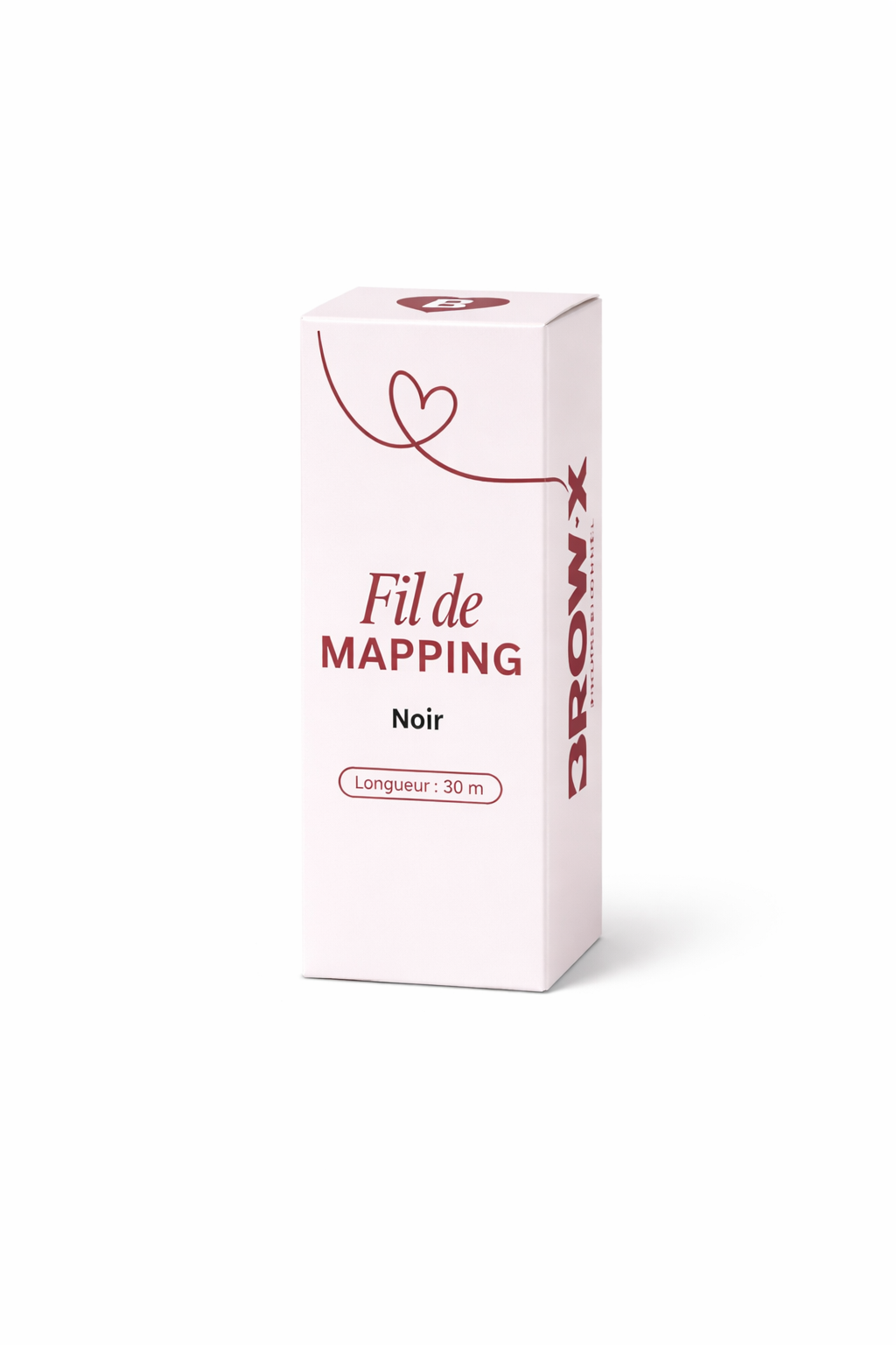 Brow.X Pro - Fil Mapping Sourcil Noir