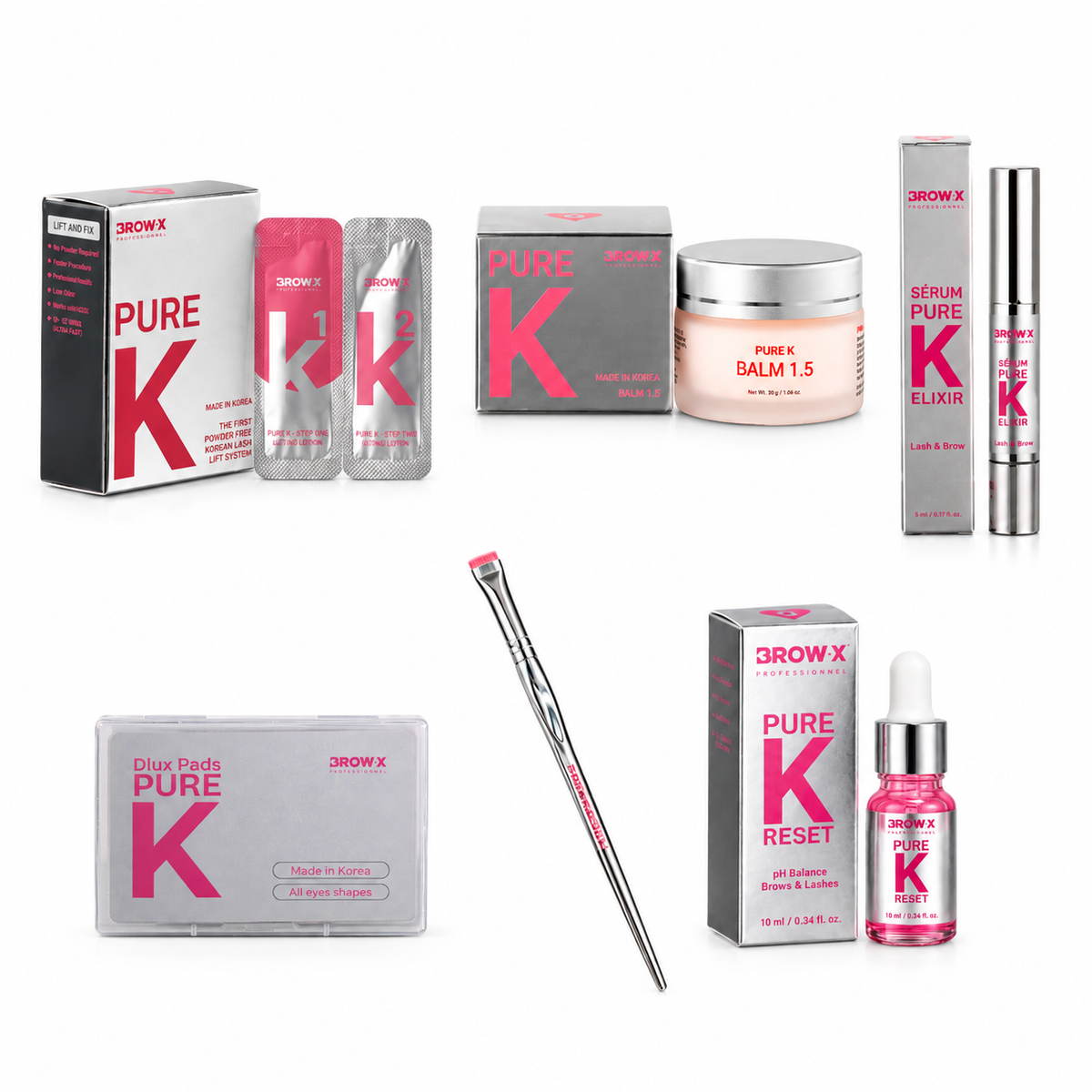 Brow.X Pro - Kit Intermédiaire PUREK