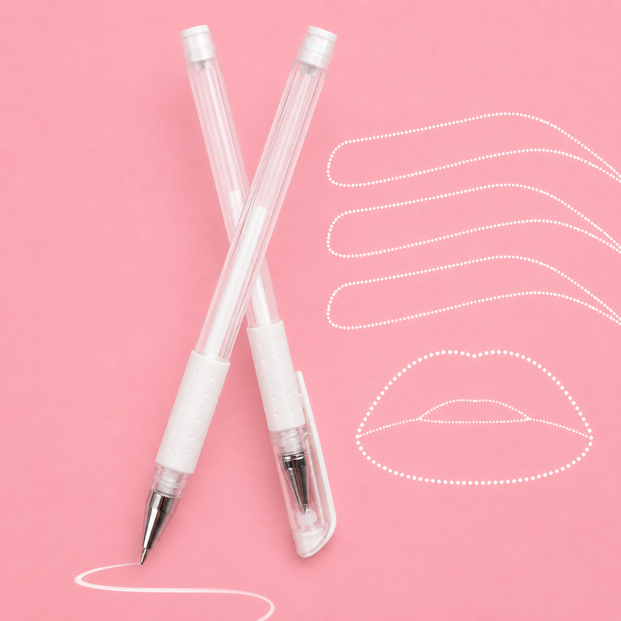 Brow.X Pro - Marqueur à Sourcils Blanc (2 pièces)