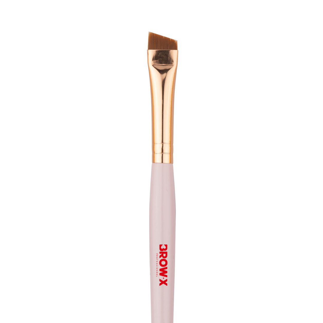 Brow.X Pro - Pinceau Biseauté Classique Rose - Brow.X Professionnel