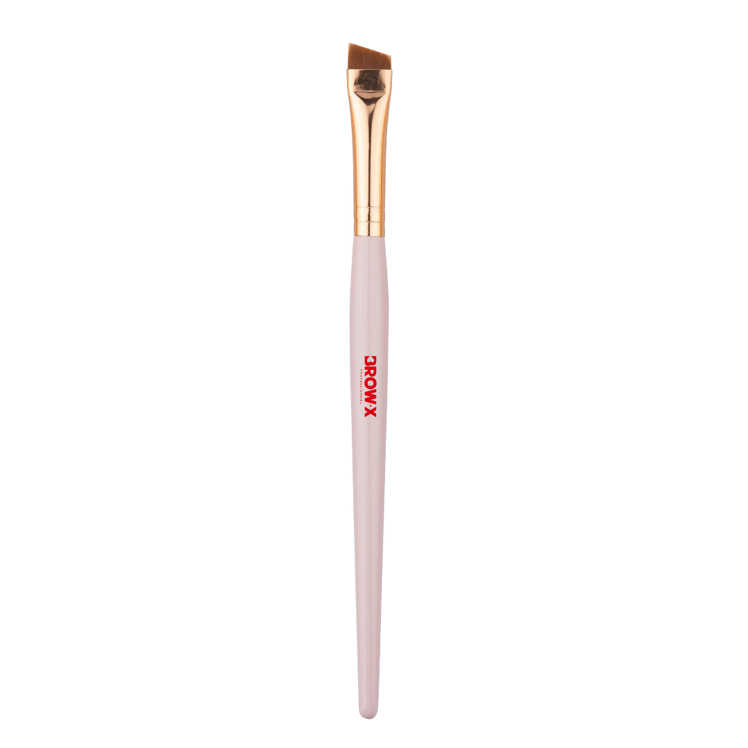 Brow.X Pro - Pinceau Biseauté Classique Rose - Brow.X Professionnel