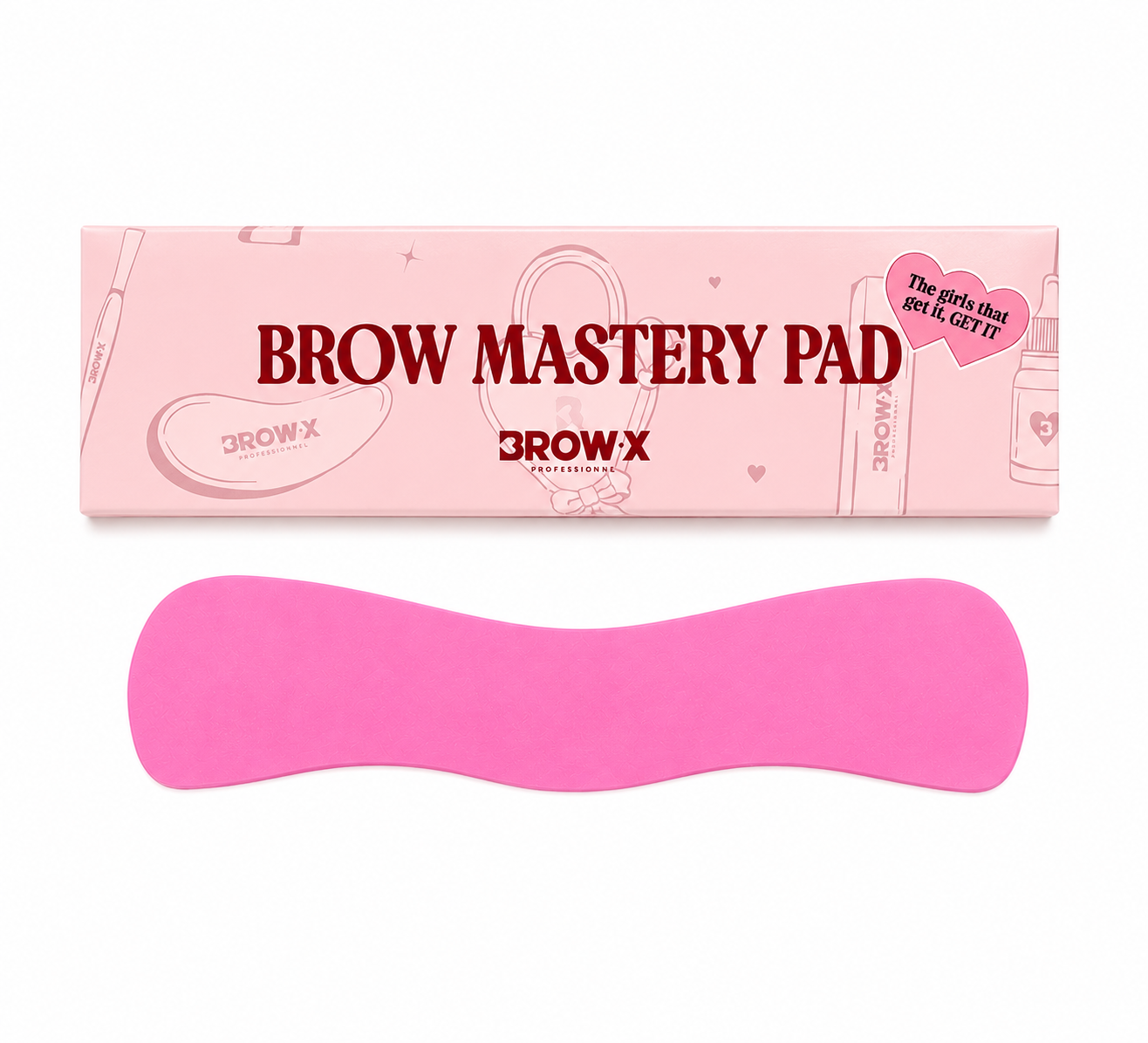 Brow.X Pro - Patch en Silicone pour Sourcils - Brow.X Professionnel