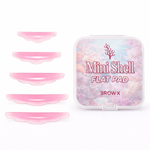 Brow.X Pro - Mini Shell Flat Pads en Silicone Lash Lift (10 pièces) - Brow.X Professionnel