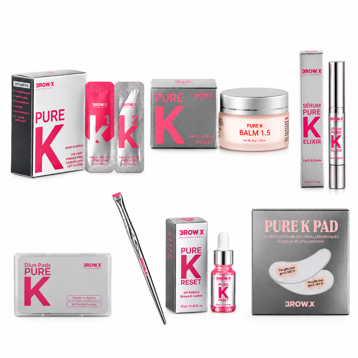 Brow.X Pro -  Kit Experte PURE K