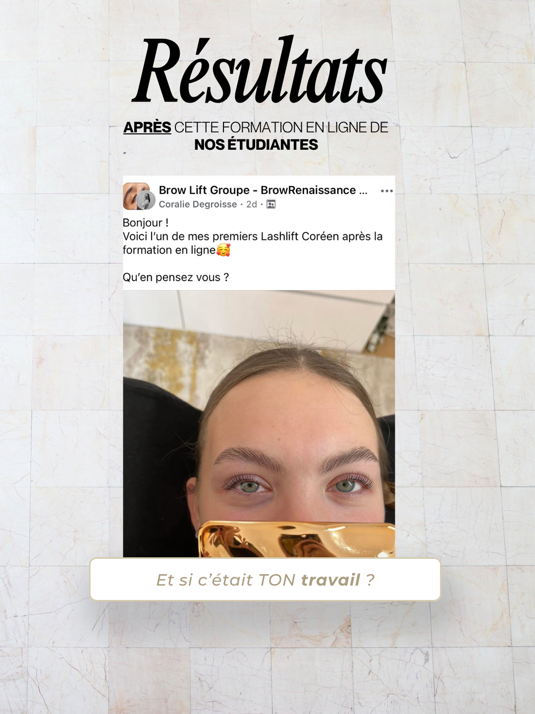 Formation korean lash lift