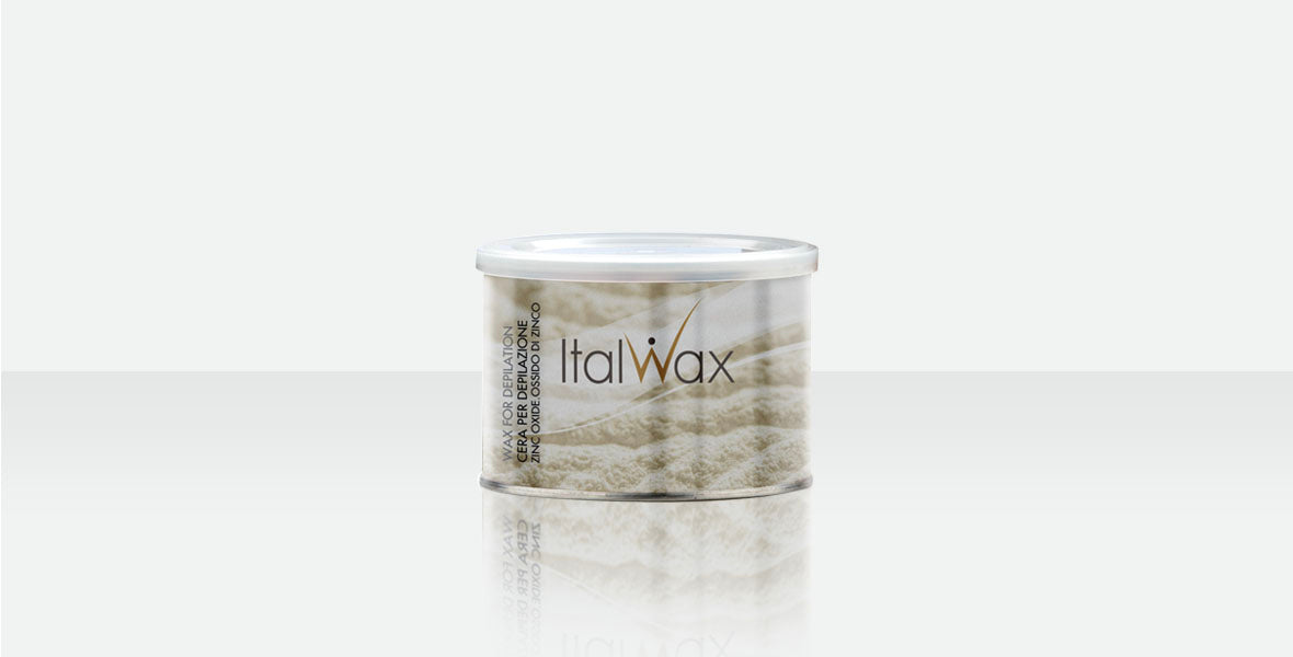 Italwax - Cire Soft Zinc Oxide Classic en Pot (400ml) - Brow.X Professionnel