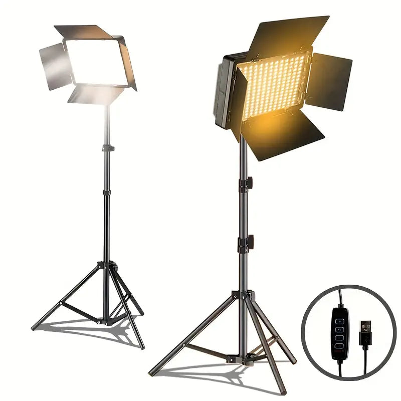 Éclairage Vidéo LED Carré 9 - Brow.X Professionnel