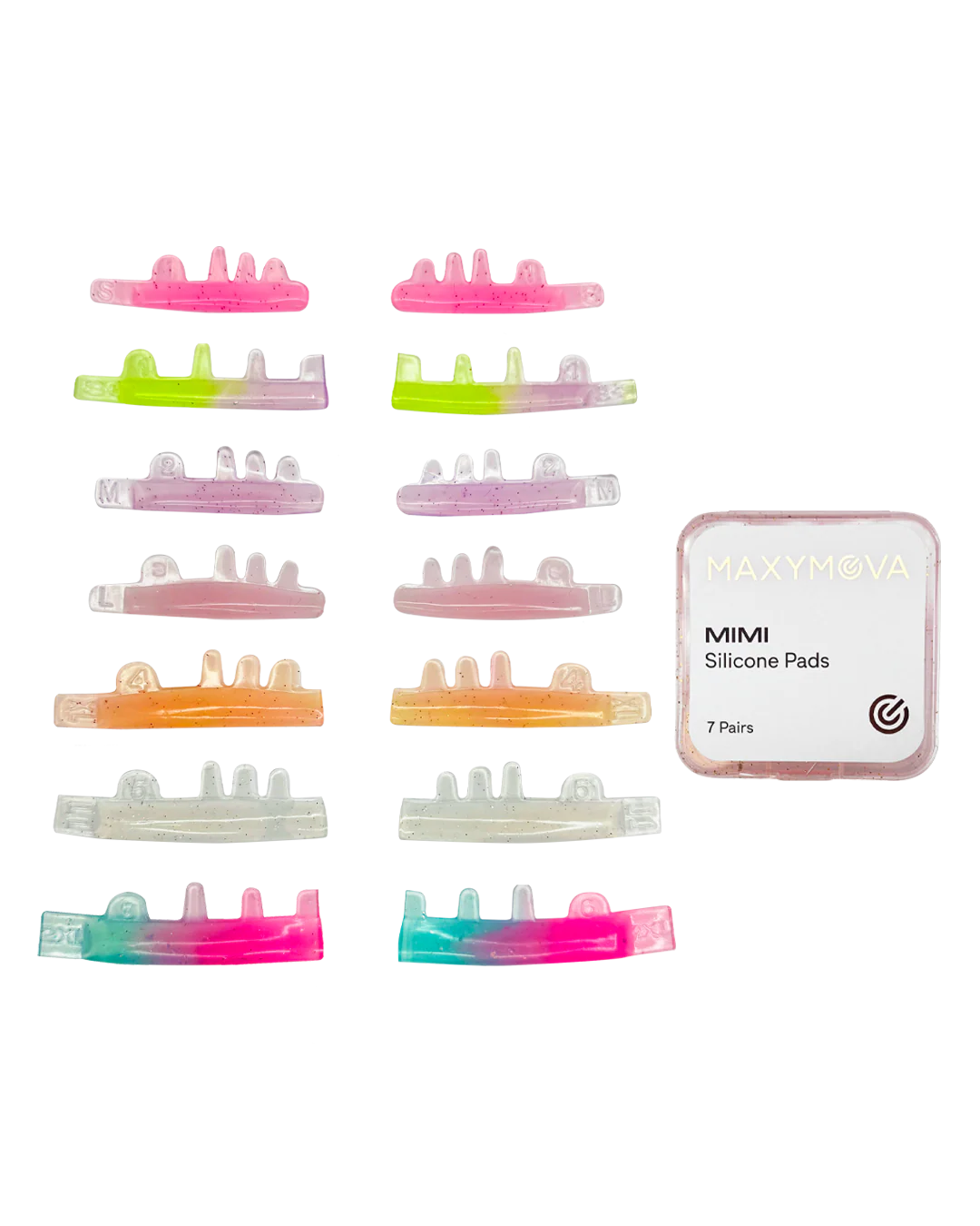 Maxymova - MIMI Silicone Eyelash Lift Pads (14 pieces) - Brow.X Professionnel