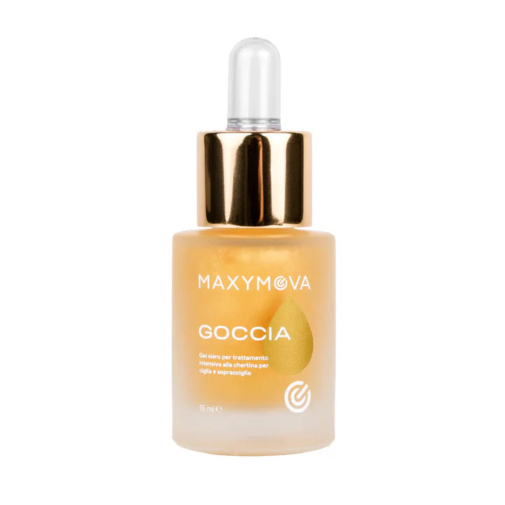 Maxymova - Goccia D'Oro GOLD Sérum de Traitement à la Kératine pour Cils et Sourcils (15ml)