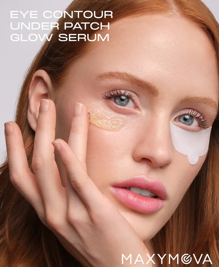 Maxymova - Sérum Glow pour Patch Sous les Yeux avec de l'Or 23K 15ml