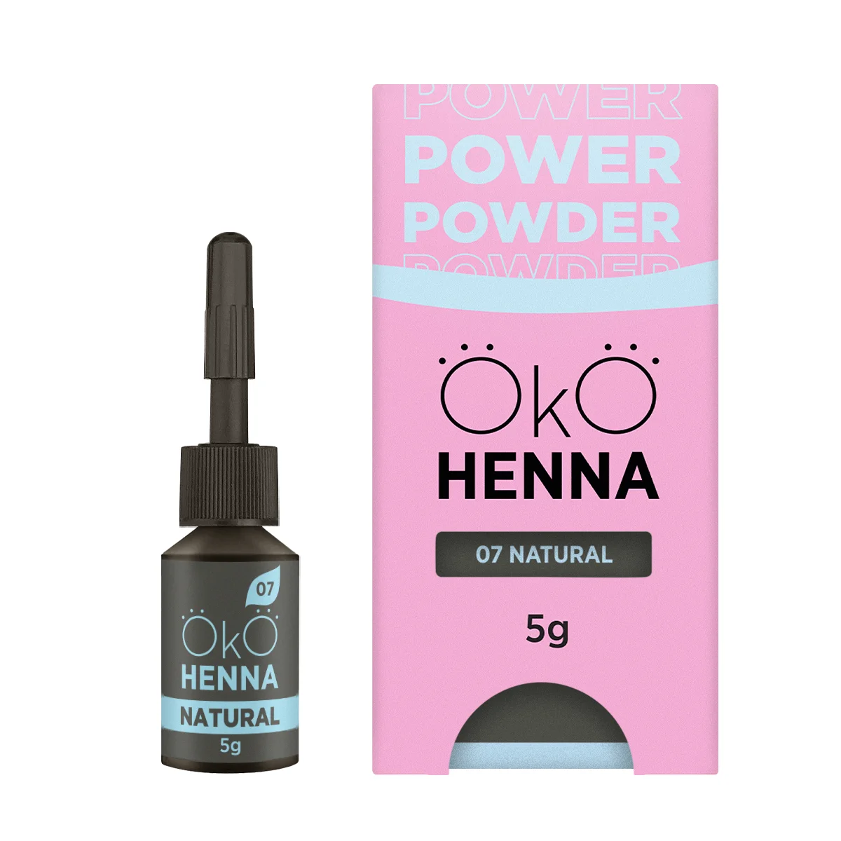 OkO - Henna Natural 5g - Brow.X Professionnel
