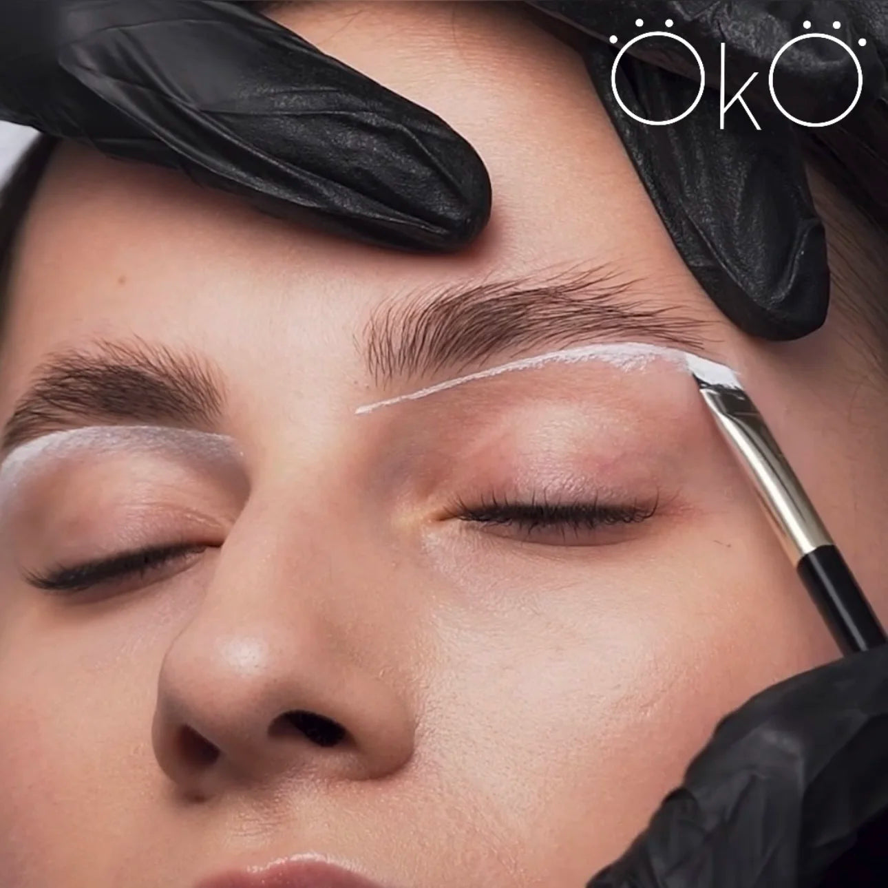 OkO - Pâte Mapping Sourcils Blanc (15 ml) - Brow.X Professionnel