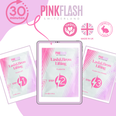 Pink Flash – Kit Decourverte Lash & Brow Lifting - Brow.X Professionnel