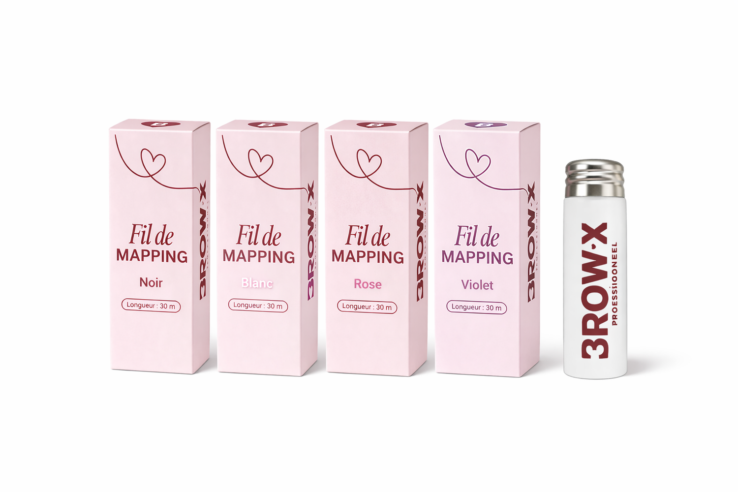 Brow.X Pro - Alambre para mapeo de cejas