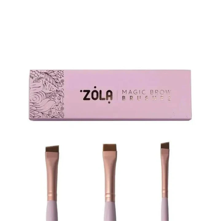 Zola -  Magic Pinceaux Sourcils Professionnels Rose Clair