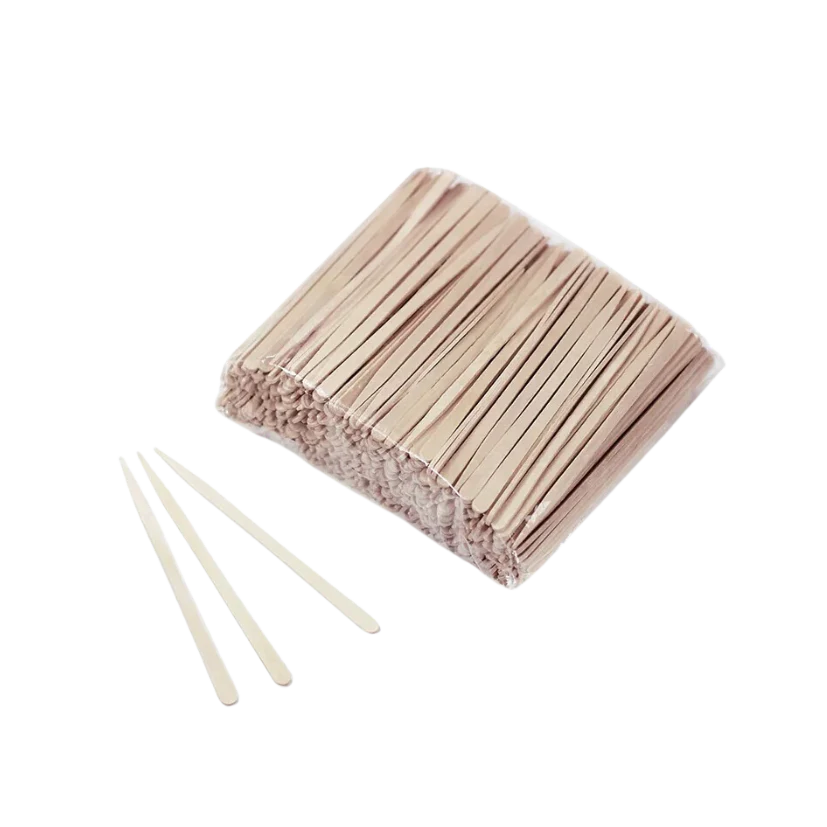 TALWAX - Spatules en Bois pour Sourcils (200 pièces)