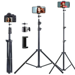 Trépied Extensible 160 cm pour Smartphone & Appareil Photo - Brow.X Professionnel