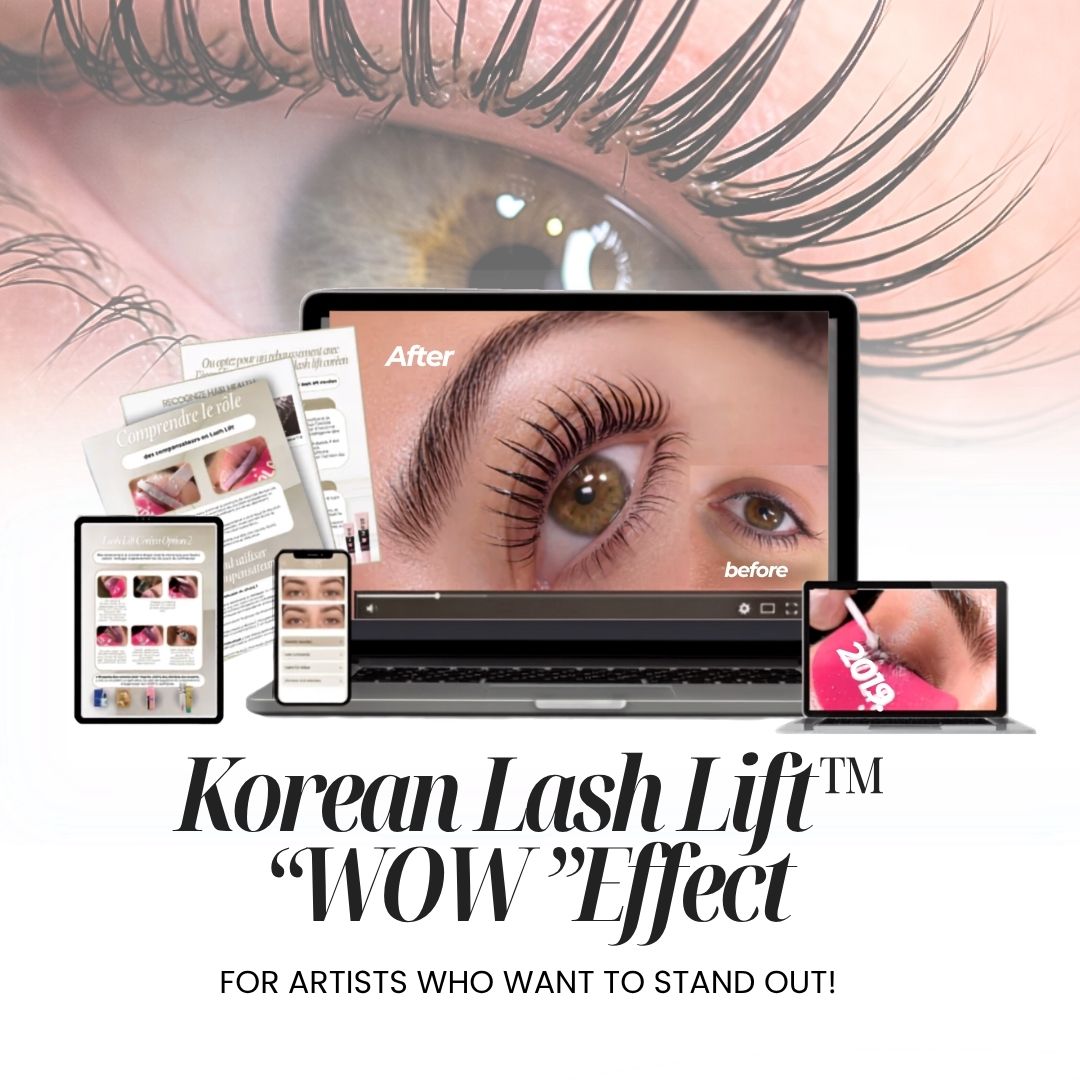 Formation Lash Lift Coréen en ligne – Pour les artistes qui veulent sortir du lot - Brow.X Professionnel