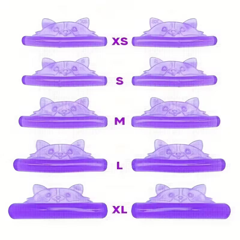 Brow.X Pro - Pads Lash Lift Forme Renard (10 pièces) - Brow.X Professionnel